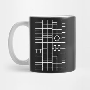 Map With Roundabout Mug